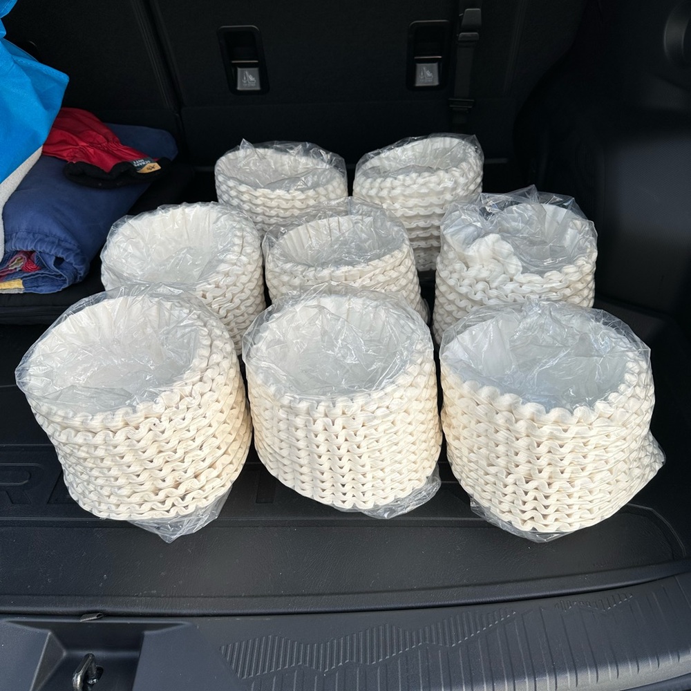12 Cup Commercial Coffee Filters (500 per pkg)